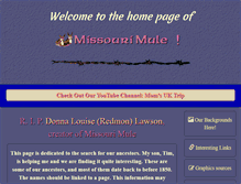 Tablet Screenshot of missouri-mule.com